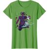 imageMarvel Silver Surfer and Galactus Retro Sixties Stylized TShirtGrass Green