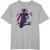 imageMarvel Silver Surfer and Galactus Retro Sixties Stylized TShirtHeather Grey