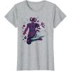 imageMarvel Silver Surfer and Galactus Retro Sixties Stylized TShirtHeather Grey