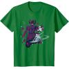 imageMarvel Silver Surfer and Galactus Retro Sixties Stylized TShirtKelly Green