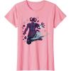 imageMarvel Silver Surfer and Galactus Retro Sixties Stylized TShirtPink