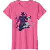 imageMarvel Silver Surfer and Galactus Retro Sixties Stylized TShirtPink Heather