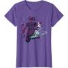 imageMarvel Silver Surfer and Galactus Retro Sixties Stylized TShirtPurple Heather