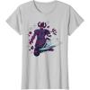 imageMarvel Silver Surfer and Galactus Retro Sixties Stylized TShirtSilver Grey