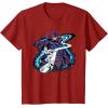imageMarvel Silver Surfer and Galactus Retro Vintage Comic Style TShirtCranberry Red