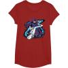 imageMarvel Silver Surfer and Galactus Retro Vintage Comic Style TShirtCranberry Red