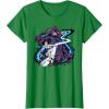 imageMarvel Silver Surfer and Galactus Retro Vintage Comic Style TShirtKelly Green