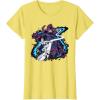 imageMarvel Silver Surfer and Galactus Retro Vintage Comic Style TShirtLemon Yellow