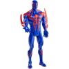 imageMarvel SpiderMan Across The SpiderVerse Titan Hero Series SpiderMan 2099 Toy 12InchScale Deluxe Figure Toys for Kids Ages 4 and Up