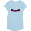 imageMarvel SpiderMan Across the SpiderVerse Movie Logo TShirtBaby Blue