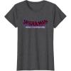 imageMarvel SpiderMan Across the SpiderVerse Movie Logo TShirtDark Heather Grey
