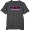 imageMarvel SpiderMan Across the SpiderVerse Movie Logo TShirtDark Heather Grey