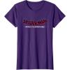 imageMarvel SpiderMan Across the SpiderVerse Movie Logo TShirtPurple