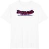 imageMarvel SpiderMan Across the SpiderVerse Movie Logo TShirtWhite