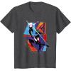 imageMarvel SpiderMan Across the SpiderVerse Three Spiders TShirtDark Heather Grey