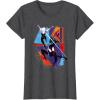 imageMarvel SpiderMan Across the SpiderVerse Three Spiders TShirtDark Heather Grey