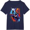 imageMarvel SpiderMan Across the SpiderVerse Three Spiders TShirtNavy Blue