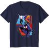 imageMarvel SpiderMan Across the SpiderVerse Three Spiders TShirtNavy Blue