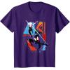 imageMarvel SpiderMan Across the SpiderVerse Three Spiders TShirtPurple