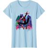 imageMarvel SpiderMan Miles Morales Graffiti City TShirtBaby Blue