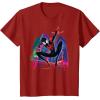 imageMarvel SpiderMan Miles Morales Graffiti City TShirtCranberry Red