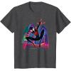 imageMarvel SpiderMan Miles Morales Graffiti City TShirtDark Heather Grey