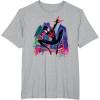 imageMarvel SpiderMan Miles Morales Graffiti City TShirtHeather Grey
