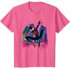 imageMarvel SpiderMan Miles Morales Graffiti City TShirtPink Heather