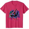 imageMarvel SpiderMan Miles Morales Graffiti City TShirtRed Heather