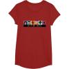 imageMarvel SpiderMan SpiderWoman Silver Age Heroes Super Hero TShirtCranberry Red