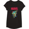 imageMarvel SpiderMan and Avengers Retro Silver Age Super Heroes TShirtBlack