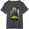 imageMarvel Thunderbolts This Is A Thunderbolt Yelena Belova TShirtDark Heather Grey
