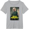 imageMarvel Thunderbolts This Is A Thunderbolt Yelena Belova TShirtHeather Grey