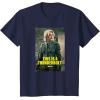 imageMarvel Thunderbolts This Is A Thunderbolt Yelena Belova TShirtNavy Blue