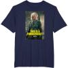 imageMarvel Thunderbolts This Is A Thunderbolt Yelena Belova TShirtNavy Blue