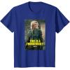 imageMarvel Thunderbolts This Is A Thunderbolt Yelena Belova TShirtRoyal Blue