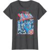 imageMarvel XMen 97 Americana Colors Group Poster TShirtDark Heather Grey