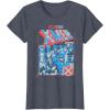 imageMarvel XMen 97 Americana Colors Group Poster TShirtHeather Blue