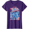 imageMarvel XMen 97 Americana Colors Group Poster TShirtPurple