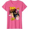 imageMarvel XMen Cajun Gambit Remy LeBeau Comic Art TShirt TShirtPink Heather