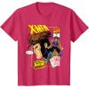 imageMarvel XMen Cajun Gambit Remy LeBeau Comic Art TShirt TShirtRed Heather