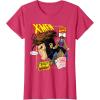imageMarvel XMen Cajun Gambit Remy LeBeau Comic Art TShirt TShirtRed Heather