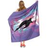 imageNorthwest SpiderMan Silk Touch Throw Blanket 50quot x 60quot Spiderwoman DrewWatercolor Leap