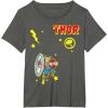 imageThor Character Collage TShirtAsphalt Grey