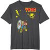 imageThor Character Collage TShirtDark Heather Grey