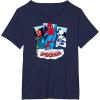 imageYour Friendly Neighborhood SpiderMan  Suit Panels TShirtNavy Blue