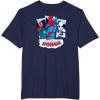 imageYour Friendly Neighborhood SpiderMan  Suit Panels TShirtNavy Blue