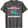 imageMarvel Avengers Toon Party Have an ActionPacked Birthday TShirtAsphalt Grey