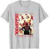 imageMarvel Comics Deadpool Vs Deadpool Target Poster TShirtSilver Grey