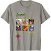 imageMarvel Cosmic Invasion Game Choose Your Super Hero Retro TShirtSlate Grey